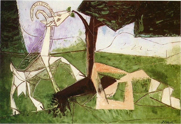 Pablo Picasso Classical Oil Painting Spring Le Printemps